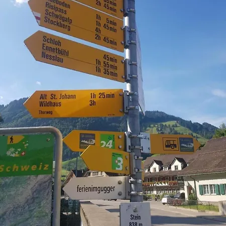 Ferien Im Gugger - Stockberg By Interhome Apartment Nesslau